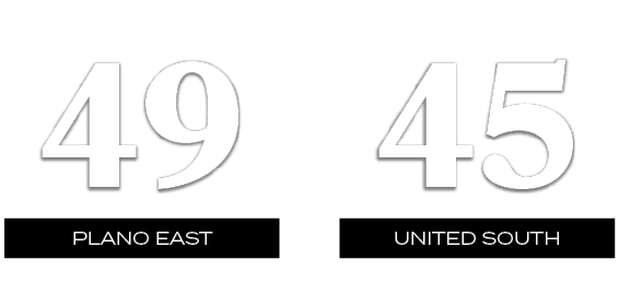 45,49,UNITED SOUTH,PLANO EAST
