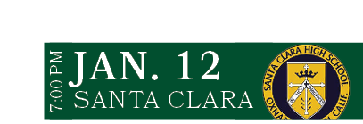 Santa Clara,JAN. 12,7:00 P
