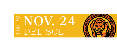 Del Sol ,NOV. 24,3:00 P