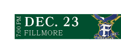 Fillmore ,DEC. 23,7:00 P