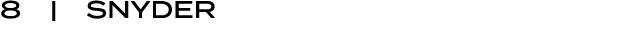8 | Snyder