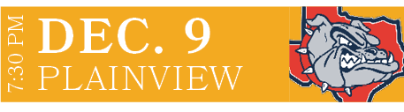 PLAINVIEW,DEC. 9,7:30 P