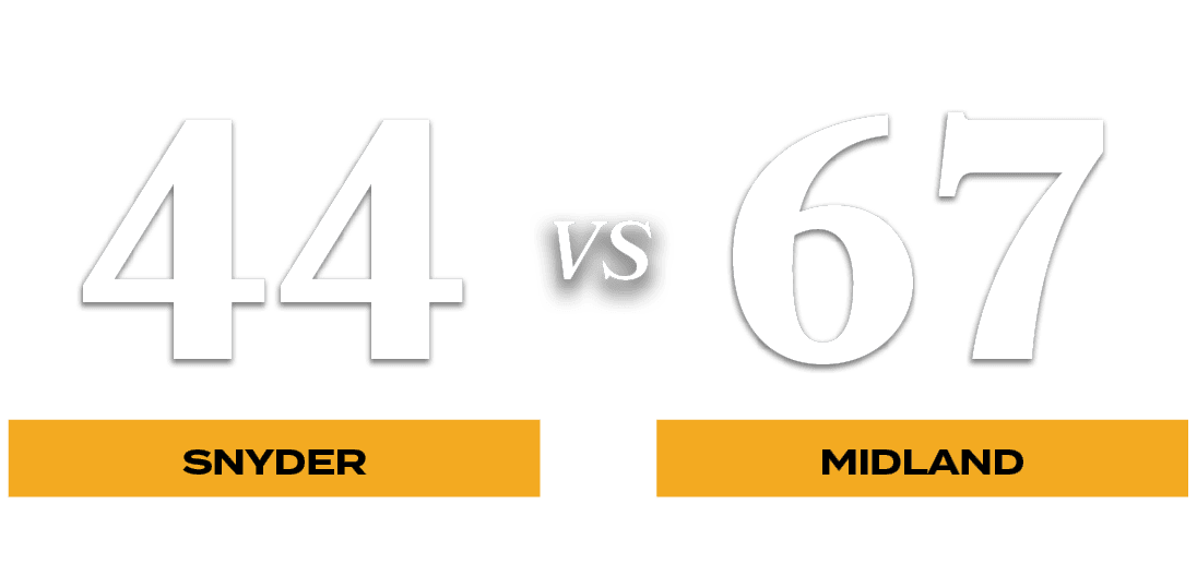 67,44,VS,MIDLAND,SNYDER,