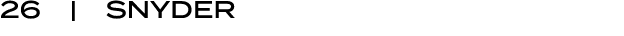 26 | Snyder