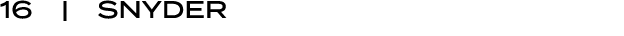 16 | Snyder