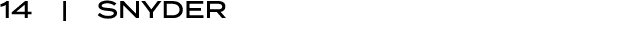 14 | Snyder