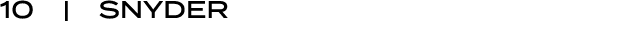 10 | Snyder