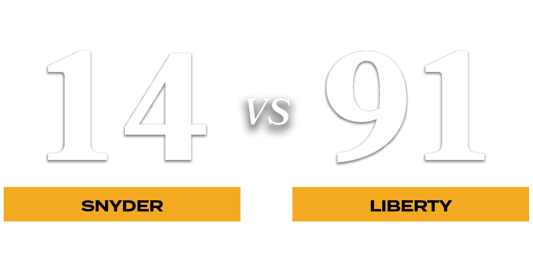 91,14,VS,LIBERTY,SNYDE