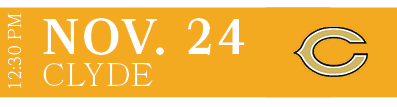 CLYDE,NOV. 24,12:30 P
