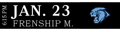 FRENSHIP M.,JAN. 23,6:15 P