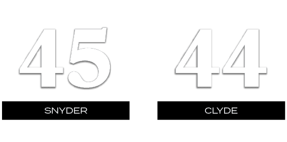 44,45,CLYDE,SNYDER