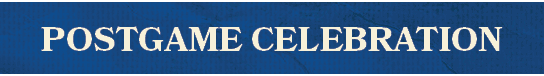 postgame celebratio