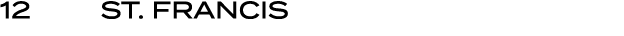 12 | St. Francis