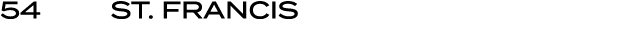 54 | St. Francis