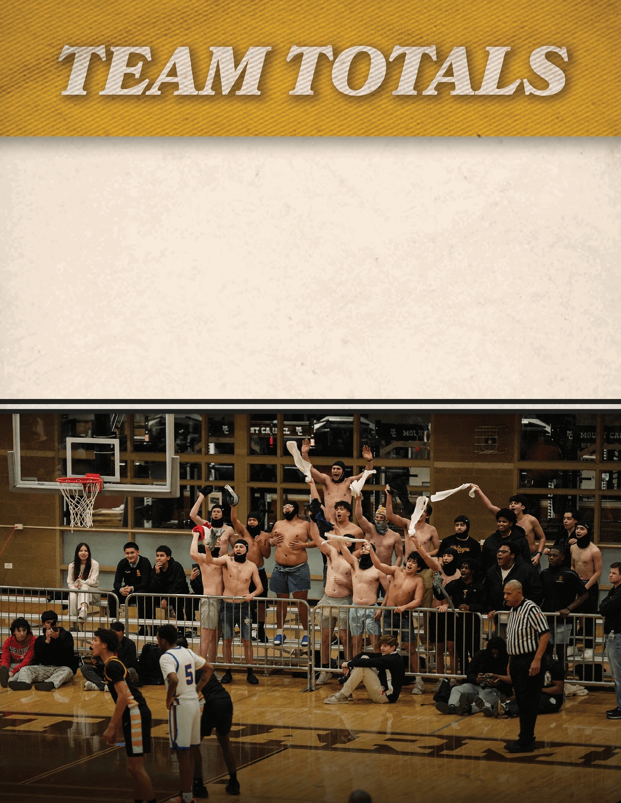 A group of men are celebrating a victory on the basketball court. Contenido generado con IA
