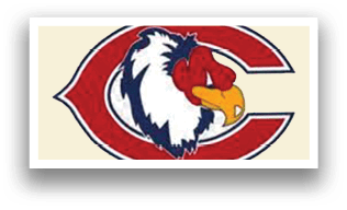 A logo for the Cardinals baseball team features a red bird with a blue head. Contenido generado con IA