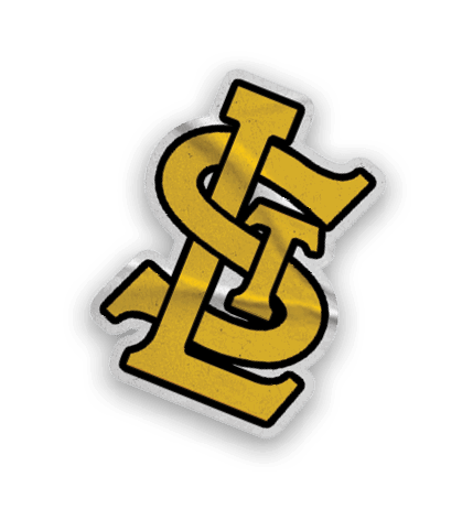 A collection of stickers and magnets featuring the letters L, C, U, and S, as well as a basketball and a hand holding a basketball. Contenido generado con IA