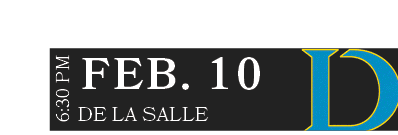 DE LA SALLE,FEB. 10,6:30 P