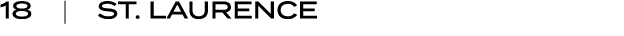 18 | ST. LAURENCE