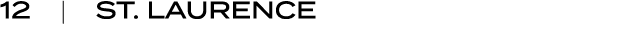 12 | ST. LAURENCE