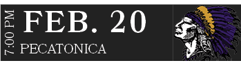 PECATONICA,FEB. 20,7:00 P