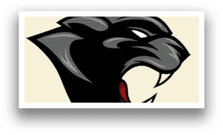 A black and gray cat with a red tongue. AI generated content