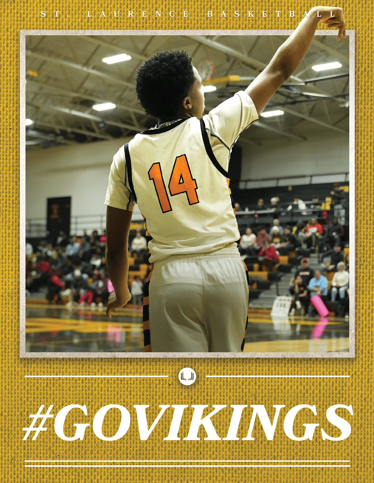 A basketball player wearing a jersey with the number 14 on it. AI generated content