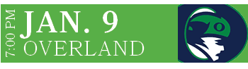 OVERLAND,JAN. 9,7:00 P