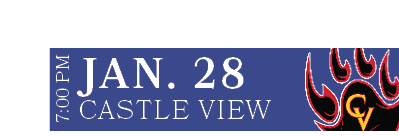 CASTLE VIEW,JAN. 28,7:00 P