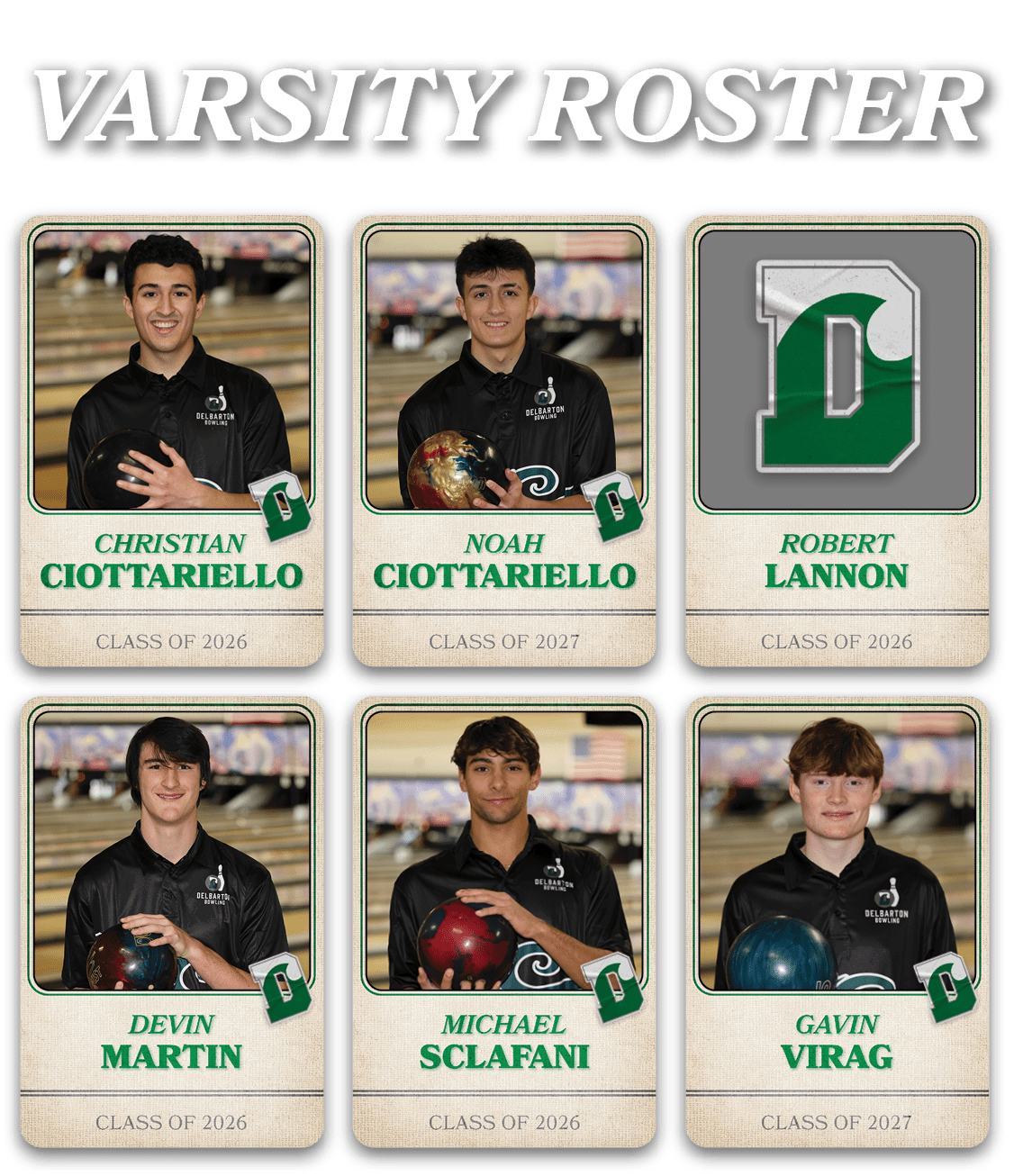 VARSITY ROSTE