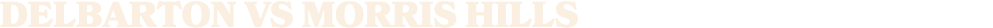 delbarton vs Morris Hills