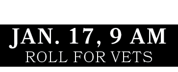 ROLL FOR VETS,JAN. 17, 9 A
