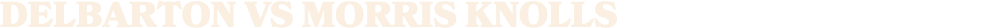 delbarton vs MORRIS KNOLLS
