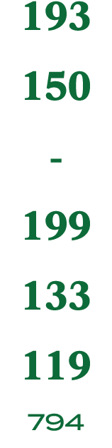 193 150 199 133 119 794