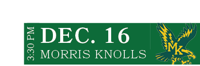 MORRIS KNOLLS,DEC. 16,3:30 P