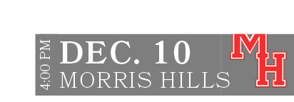 MORRIS HILLS,DEC. 10,4:00 P