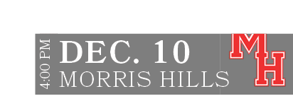 MORRIS HILLS,DEC. 10,4:00 P