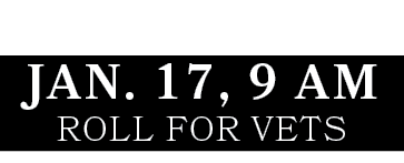 ROLL FOR VETS,JAN. 17, 9 A