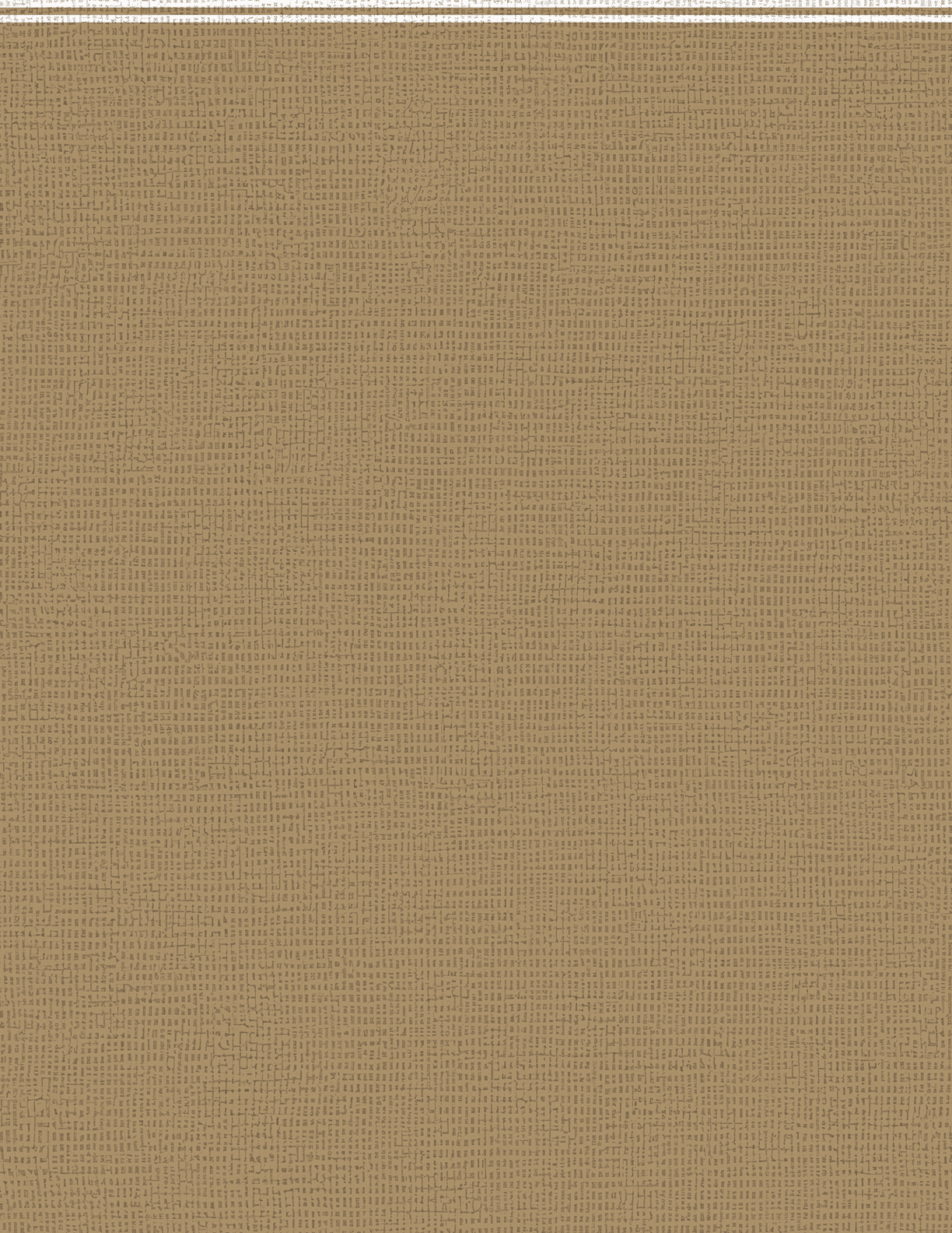 A tan colored wallpaper with a pattern of white stripes. AI generated content