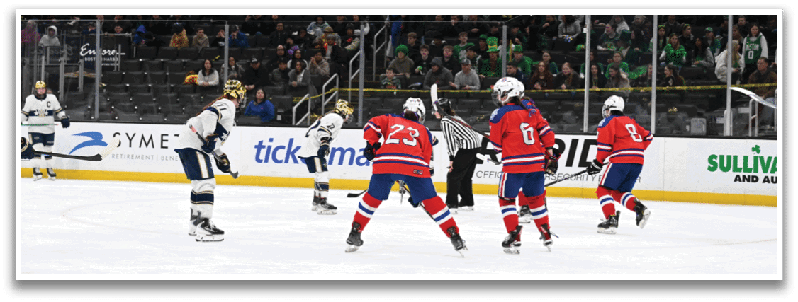 A group of hockey players on the ice, with one player holding a stick. AI generated content