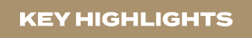 key highlights