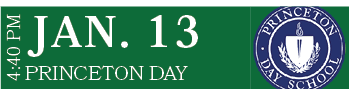 PRINCETON DAY,JAN. 13,4:40 P