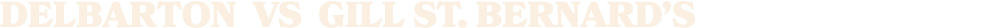 delbarton vs Gill St. Bernard’s