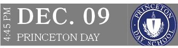 PRINCETON DAY,DEC. 09,4:45 P