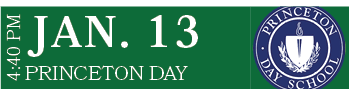 PRINCETON DAY,JAN. 13,4:40 P