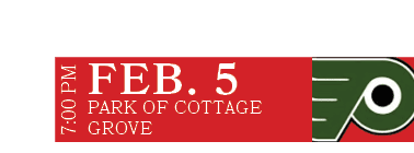 Park of Cottage Grove,FEB. 5,7:00 P