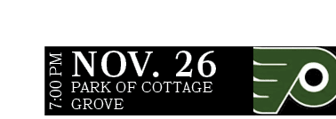 Park of Cottage Grove,NOV. 26,7:00 P