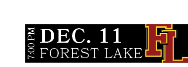FOREST LAKE,DEC. 11,7:00 P