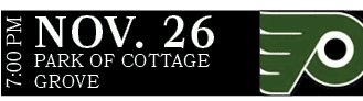 Park of Cottage Grove,NOV. 26,7:00 P