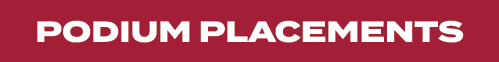 PODIUM PLACEMENTS